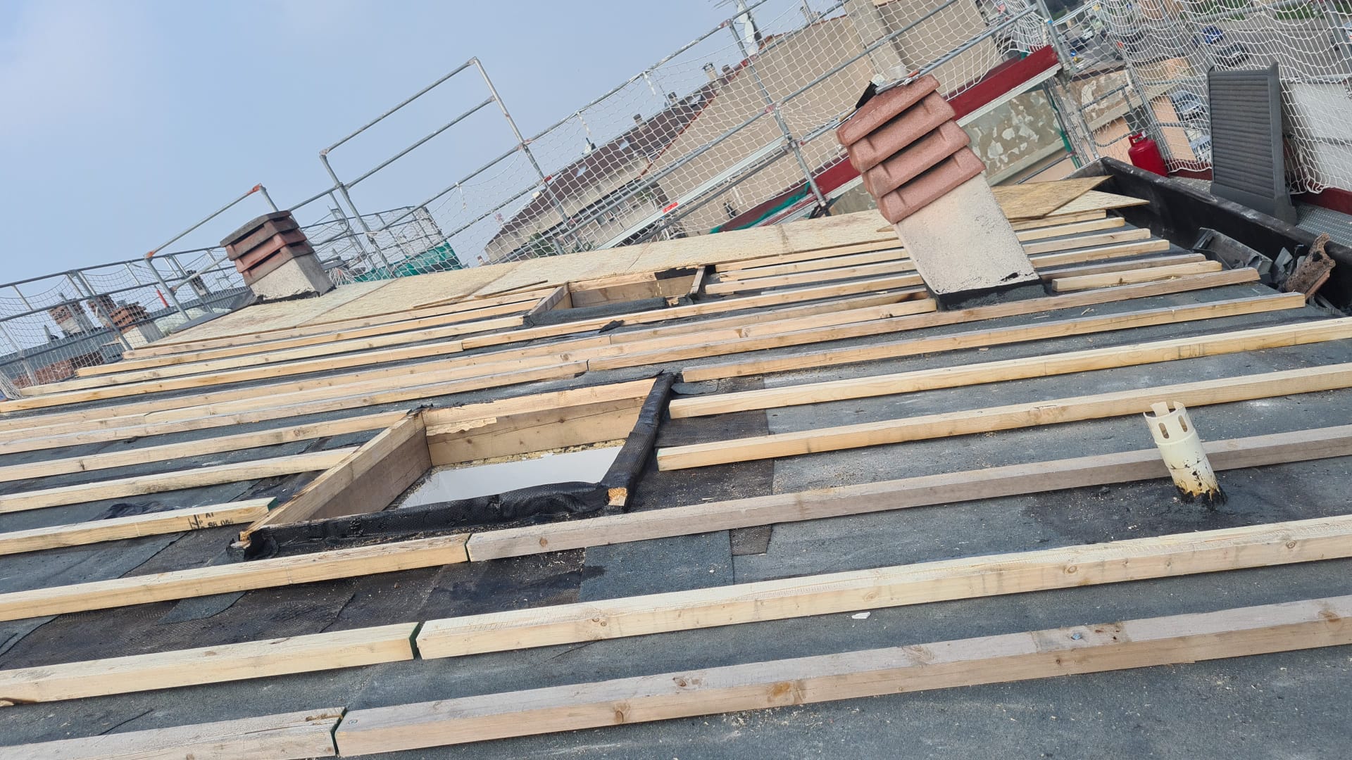 Listellatura per la posa del tetto